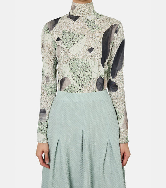Printed Jersey Top