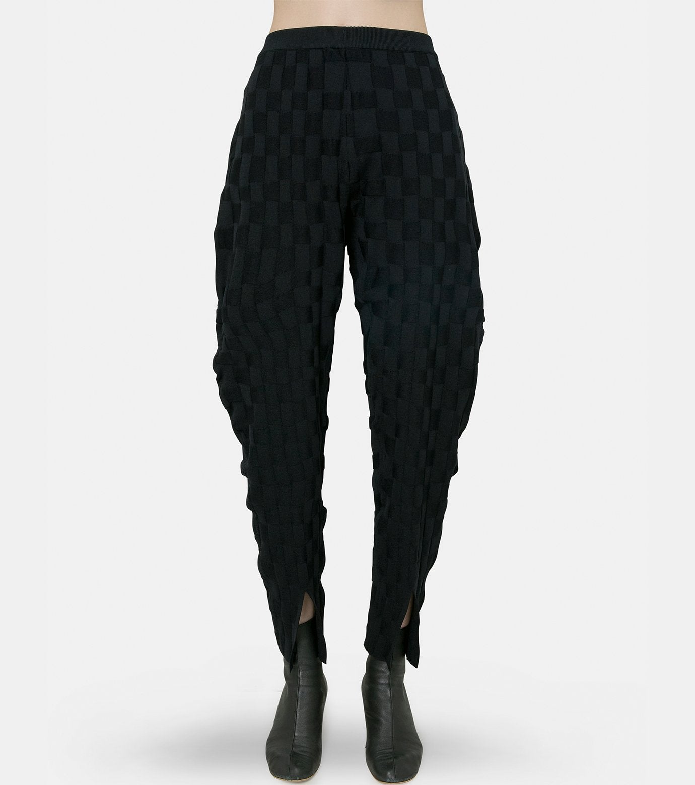 Basket Weave Knit Pants