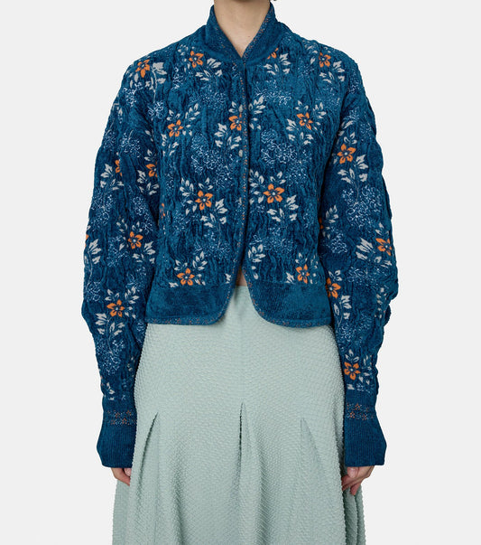 Floral Knit Jacket