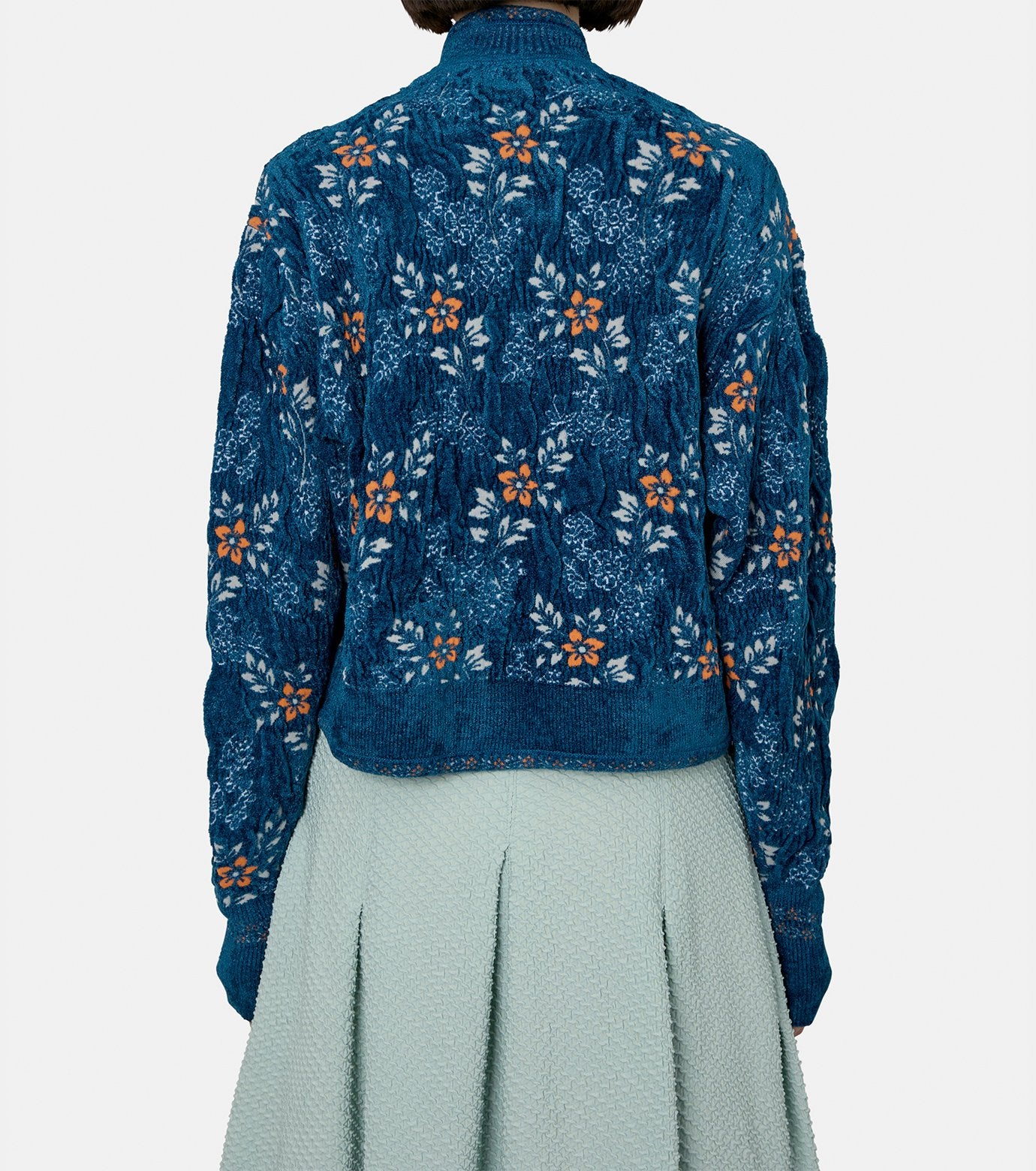 Floral Knit Jacket