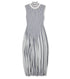 Pleated Knit Dress
