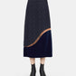 Velvet Straight Skirt