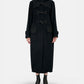 Cording Emb Duffle Coat