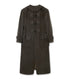 Cording Emb Duffle Coat
