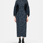Double Layered Floral Jqd Dress