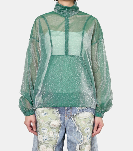 Floral Jrd Sheer Anorak