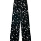 Velour Jersey Floral Trousers