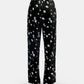 Velour Jersey Floral Trousers