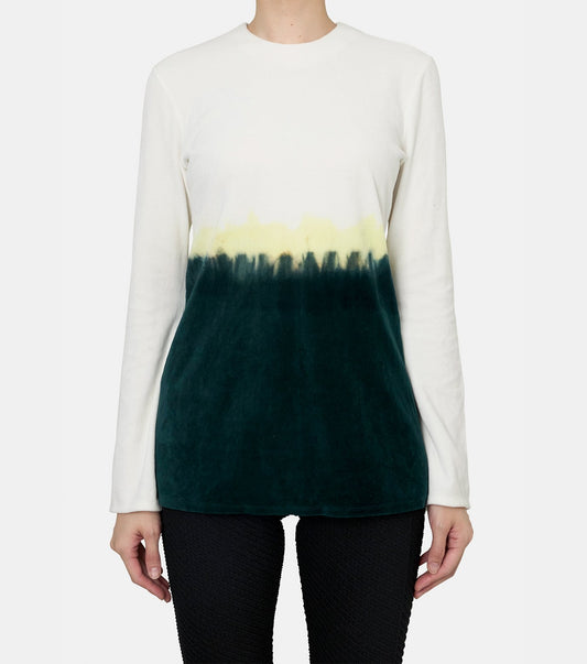 Gradiation Shibori Dyed Top
