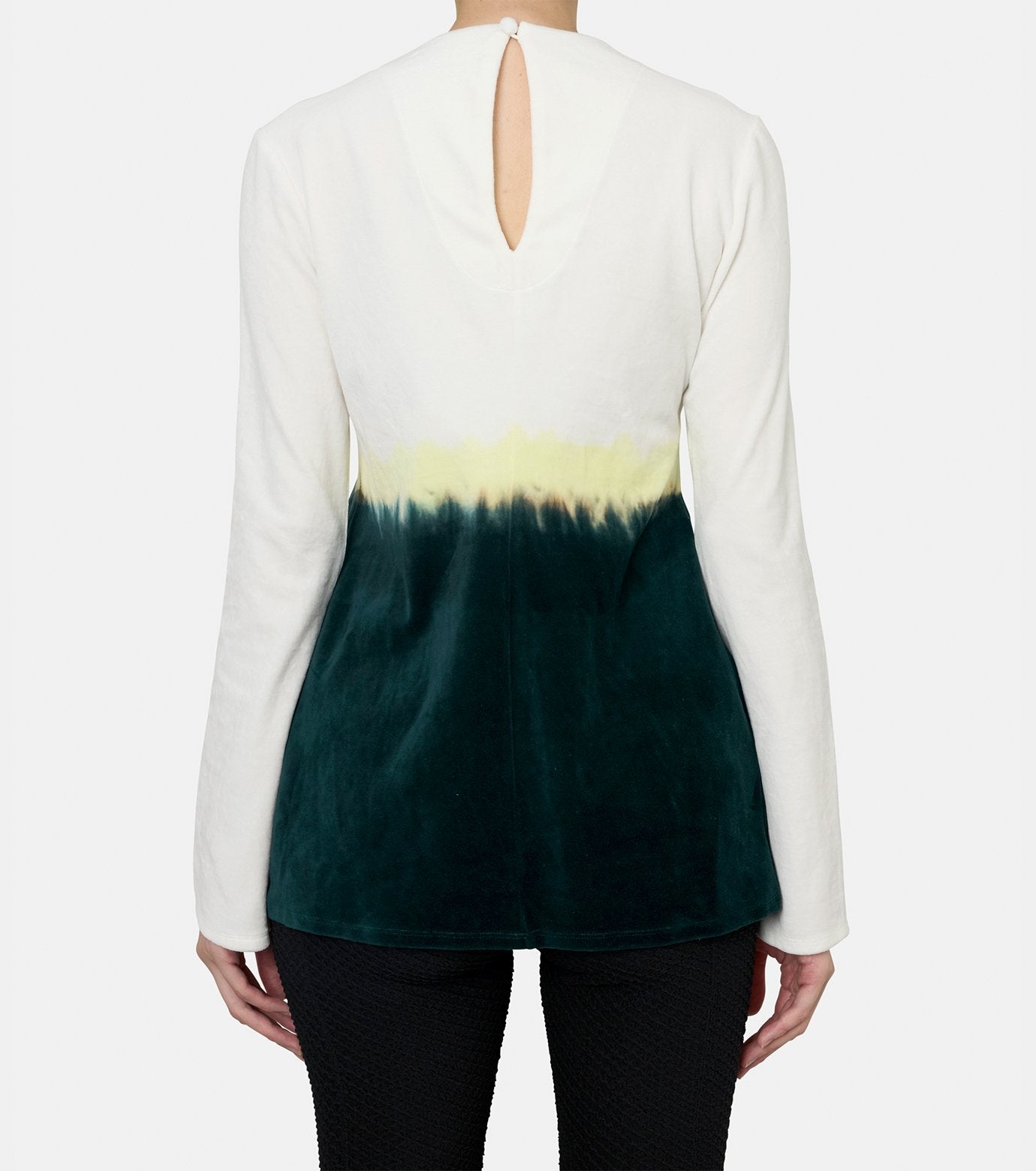Gradiation Shibori Dyed Top