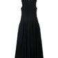 Shirring Jersey Jqd Sless Dress