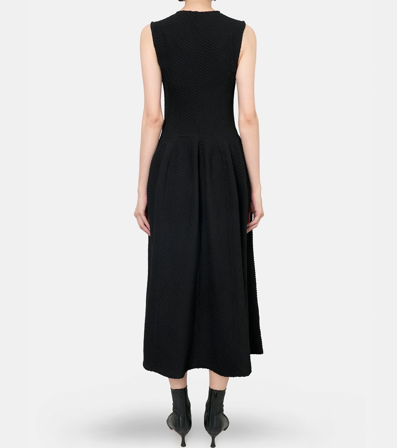 Shirring Jersey Jqd Sless Dress
