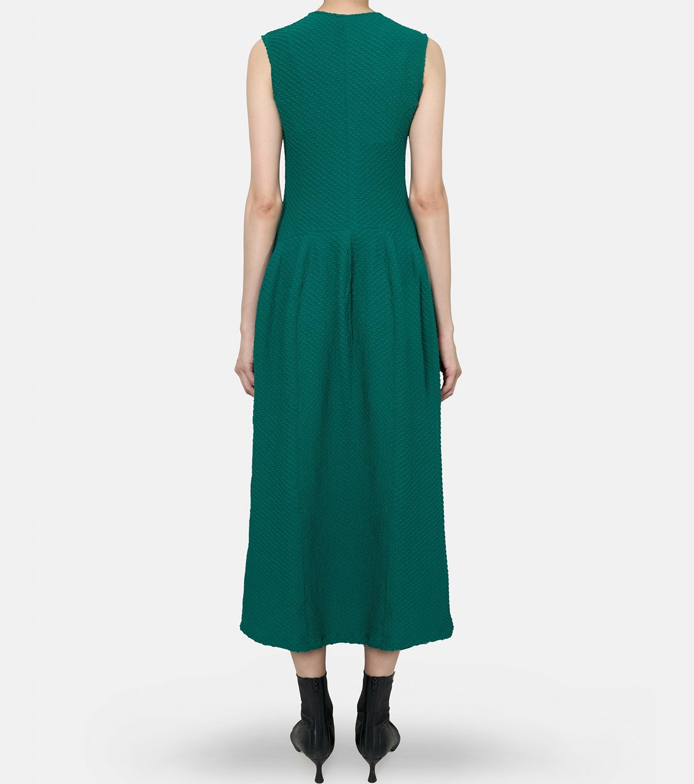Shirring Jersey Jqd Sless Dress