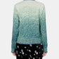 Floral Jqd Graphic Knit Cardigan