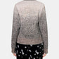 Floral Jqd Graphic Knit Cardigan