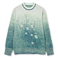 Floral Jqd Graphic Knit Top
