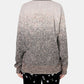 Floral Jqd Graphic Knit Top