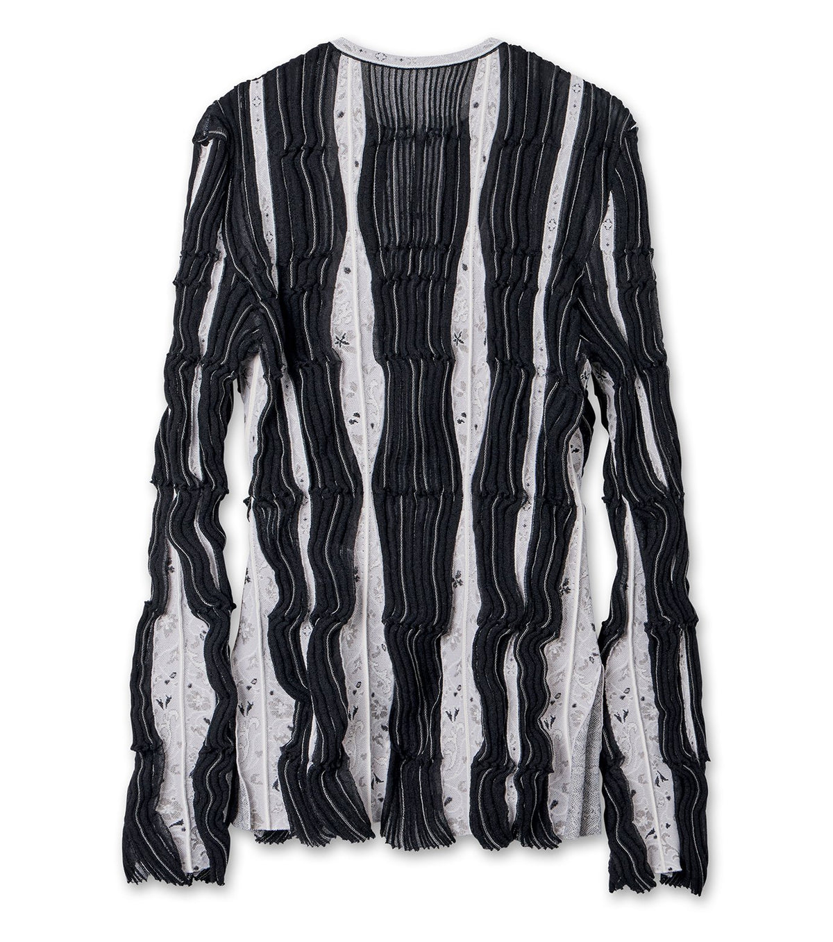 Fluid Jqd Knit Cardigan