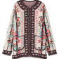 Floral Arabesque Knit Jacket