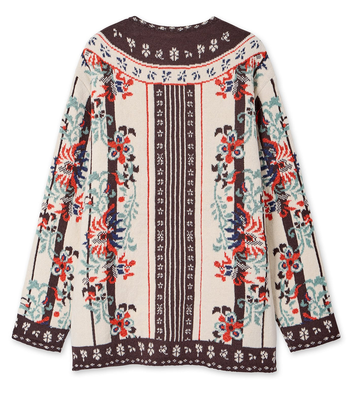 Floral Arabesque Knit Jacket