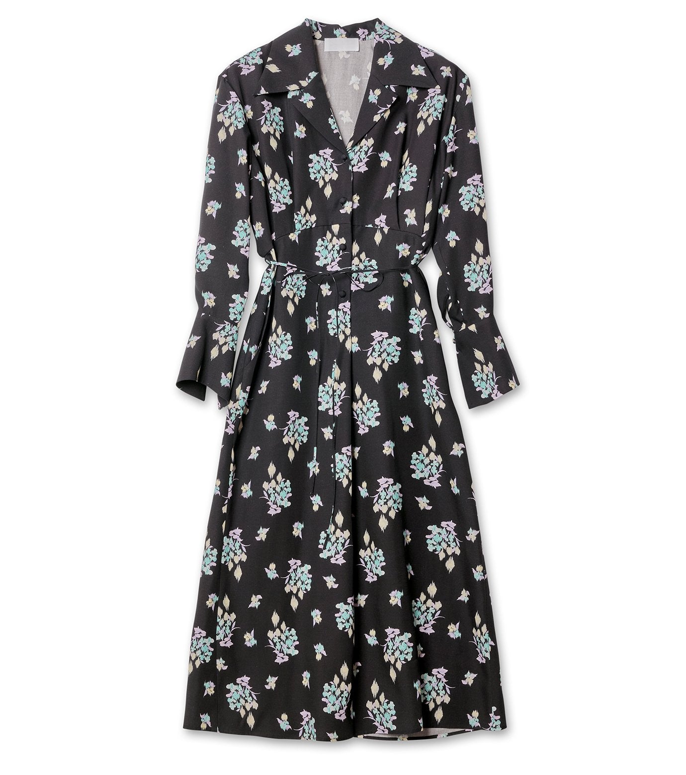 Floral Print LS Dress