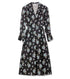 Floral Print LS Dress