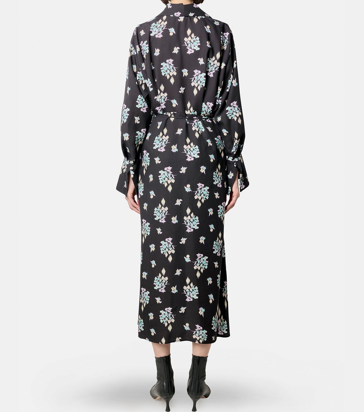 Floral Print LS Dress