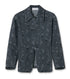 Flower Motif Denim Jacket