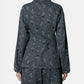 Flower Motif Denim Jacket
