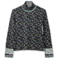 Floral Jacquard Highneck