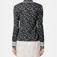 Floral Jacquard Highneck