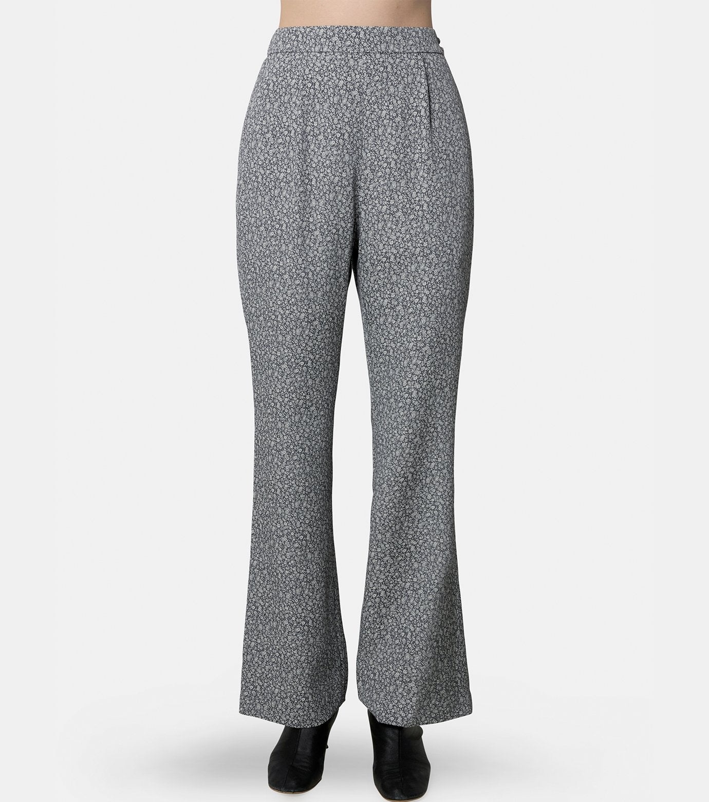 Mini Flower Flare Pants