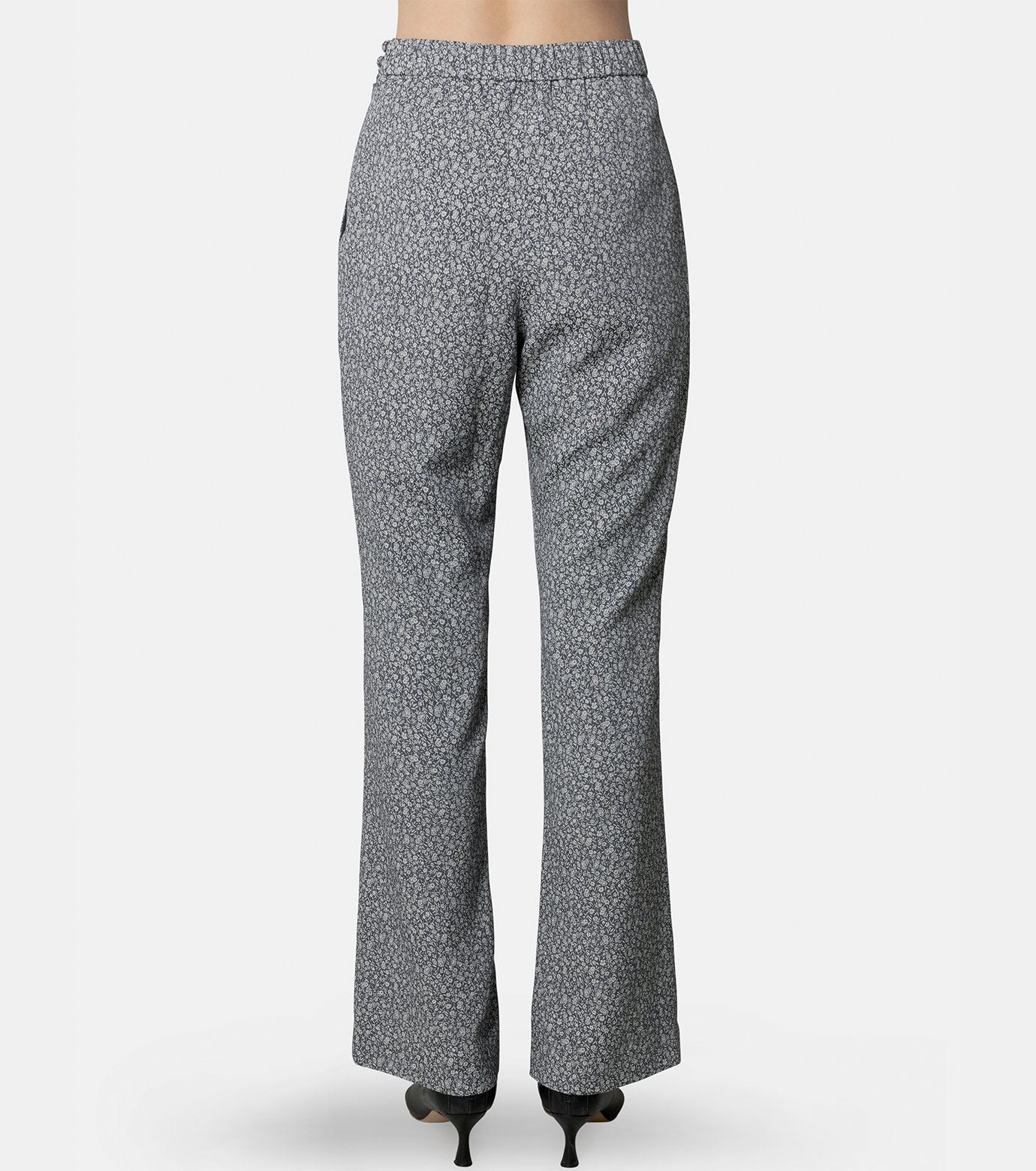 Mini Flower Flare Pants