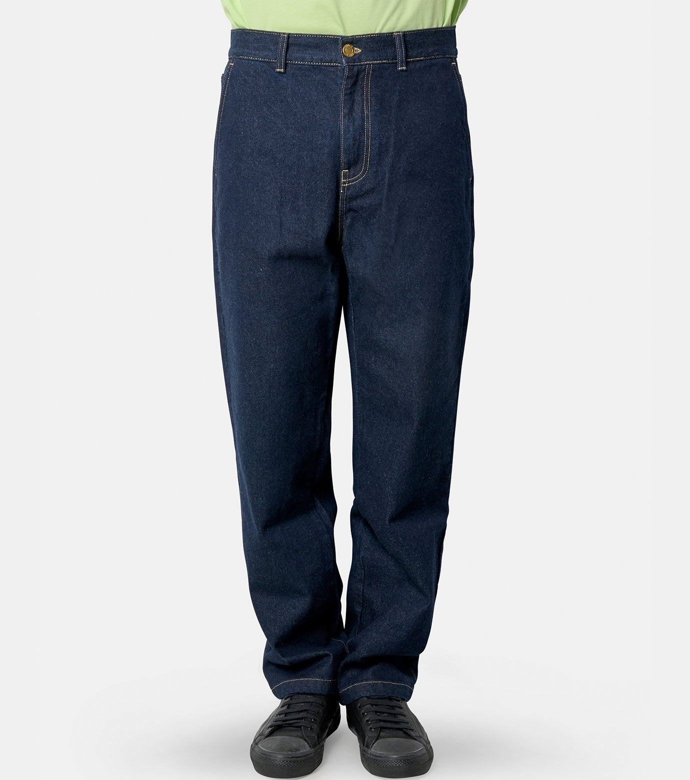 INDIGO/GOLD JOHNNY JEANS