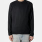 SHOULDER SNAPS LIGHT WOOL SWEATER