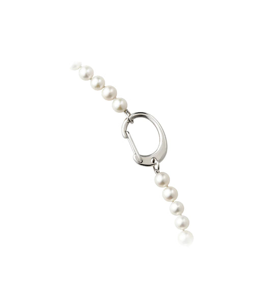 Carabiner x Pearl Necklace