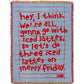 Typo II Blue Large