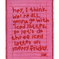 Typo II Red Large