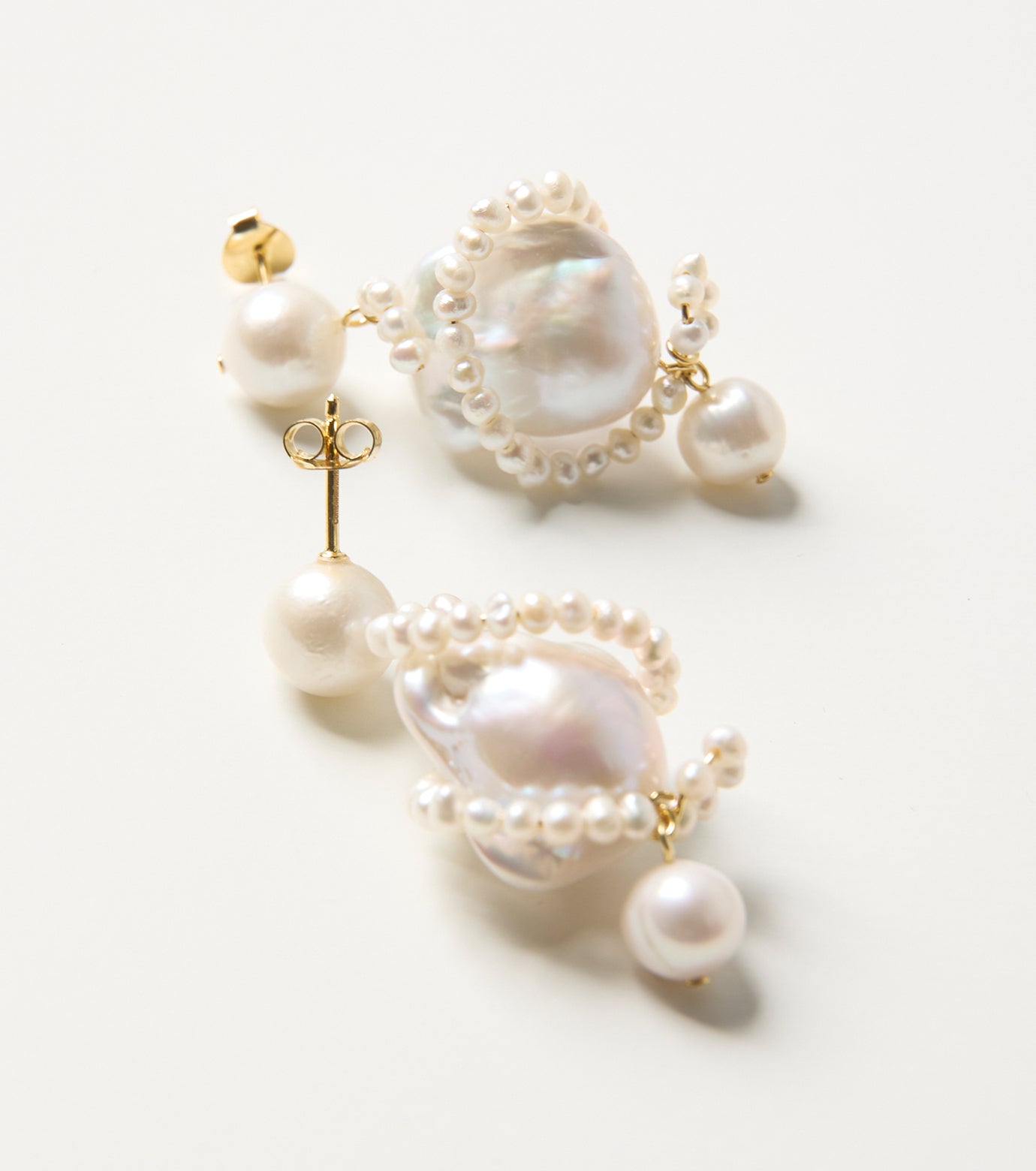 Earrings w/FWP and Baroque