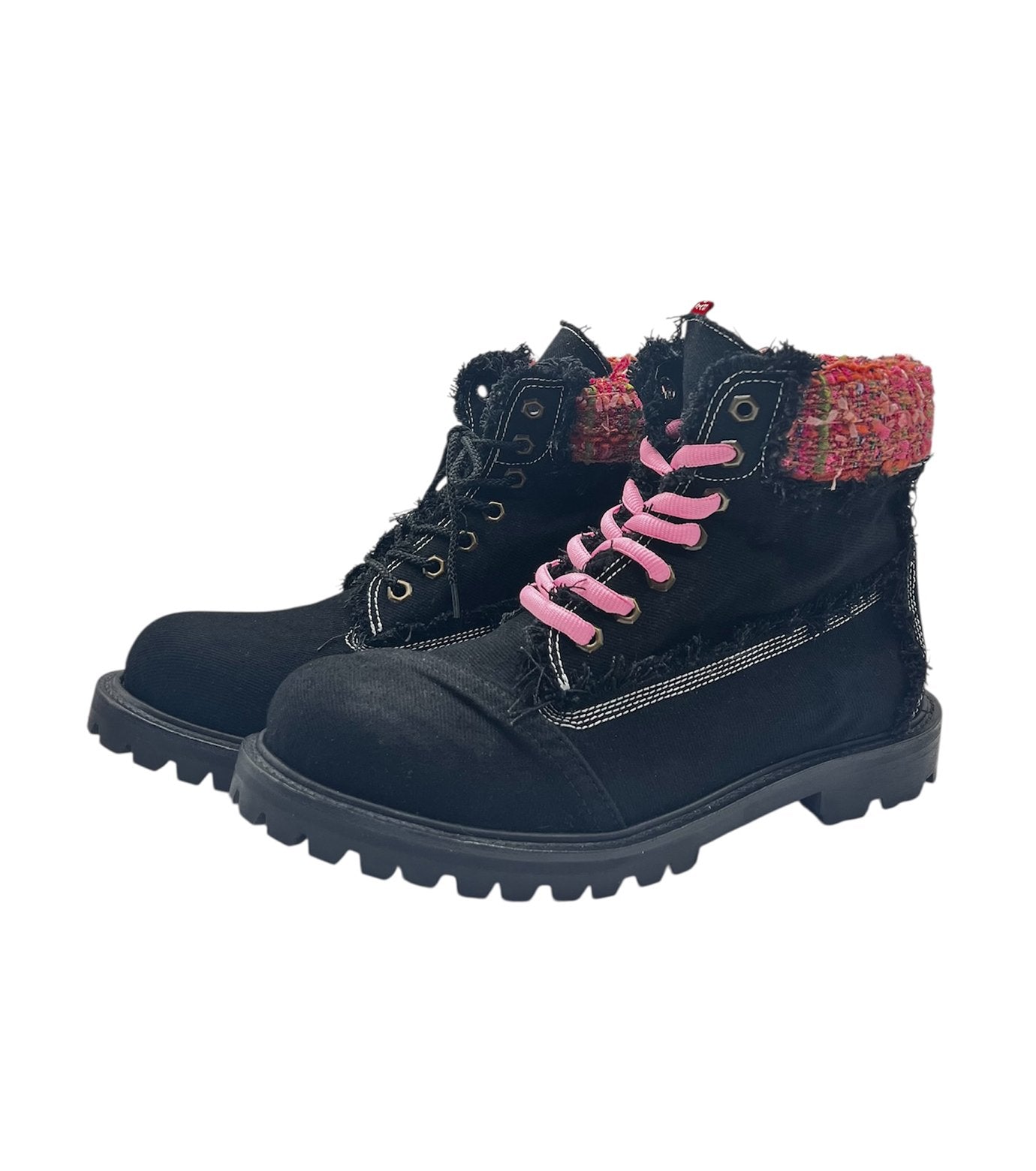 PH001 BLACK + TWEED PINK