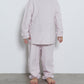 Lautashi×Foo Tokyo Cotton Cashmere Pile Kids Pink (Pullover x Pants)