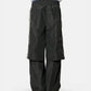 BLACK MENS TRIPLE LAYERED TRACK PANT