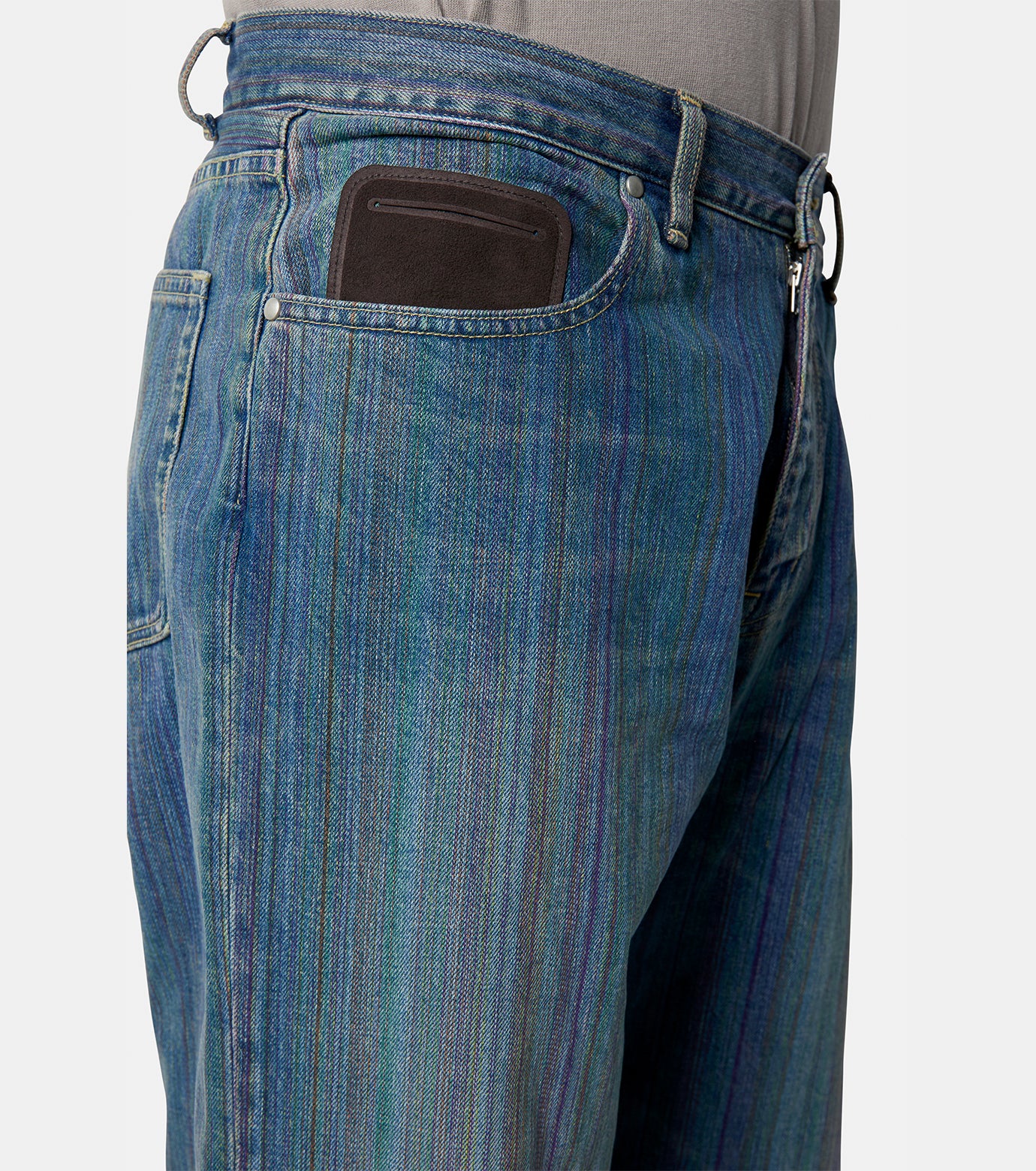 RAINBOW NOISE DENIM PT