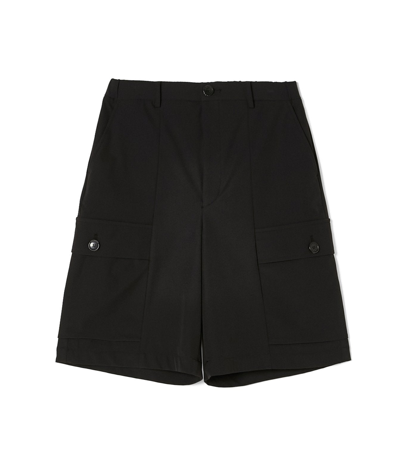 FLAP-POCKET HALF PANTS