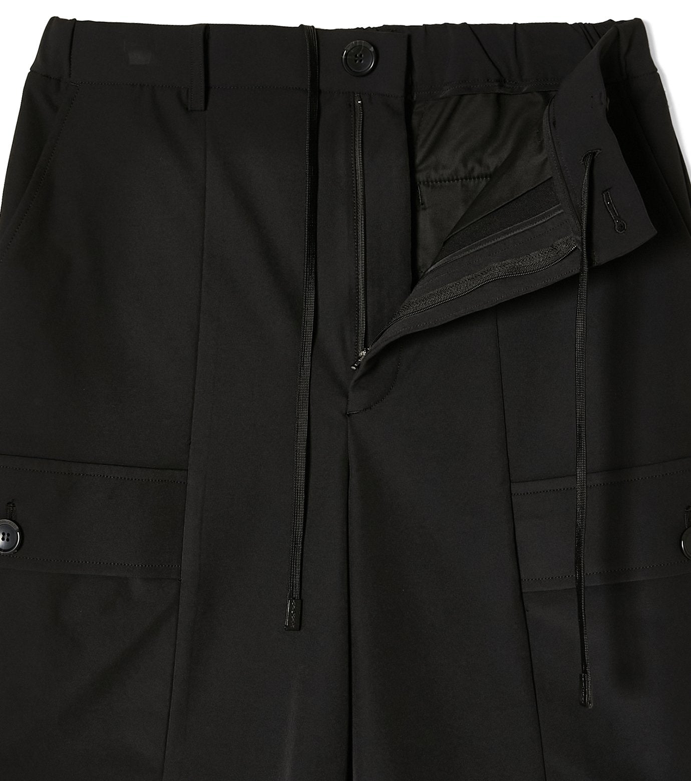FLAP-POCKET HALF PANTS