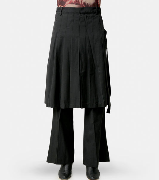 Mdi Pleated Skirt Trousers