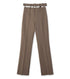 Belt Detailed Flare Trouser