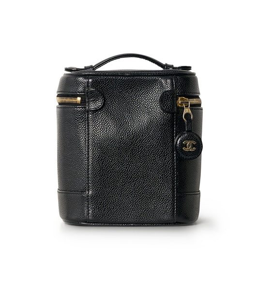 CHANEL caviar skin vanitybag