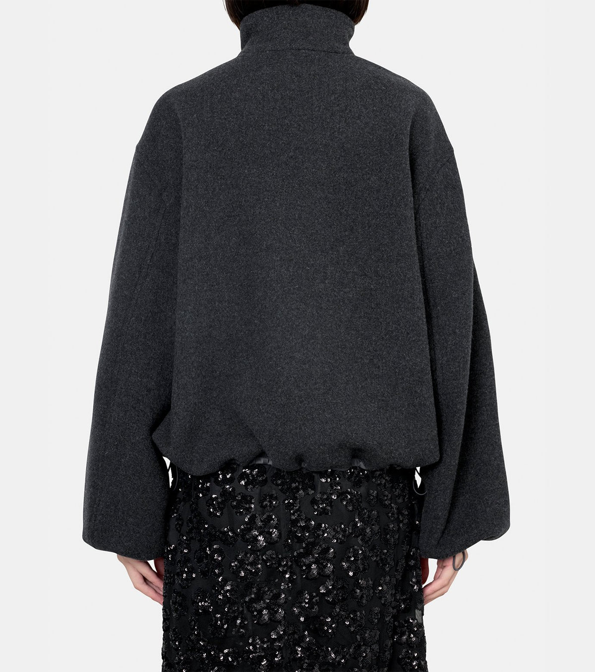 Frederik Half-Zip Jacket Wool Felt