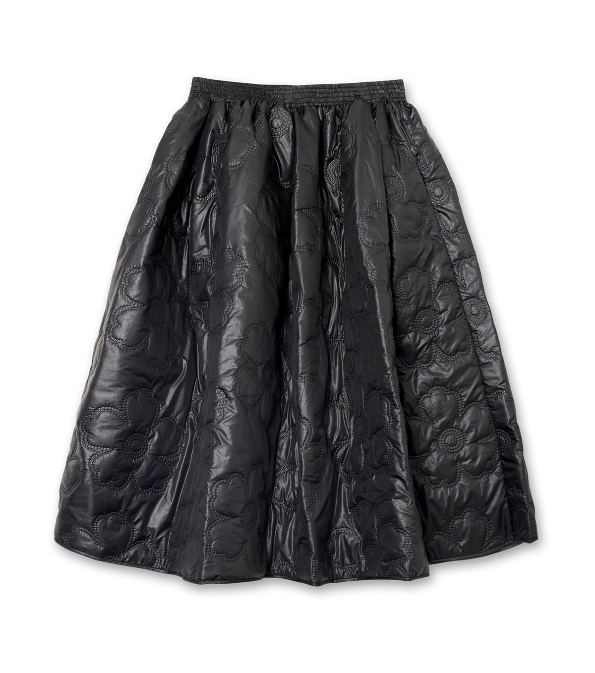Mala Skirt Floral Embossment